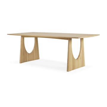 Geometric dining table - Oak 220x100 cm - Ethnicraft