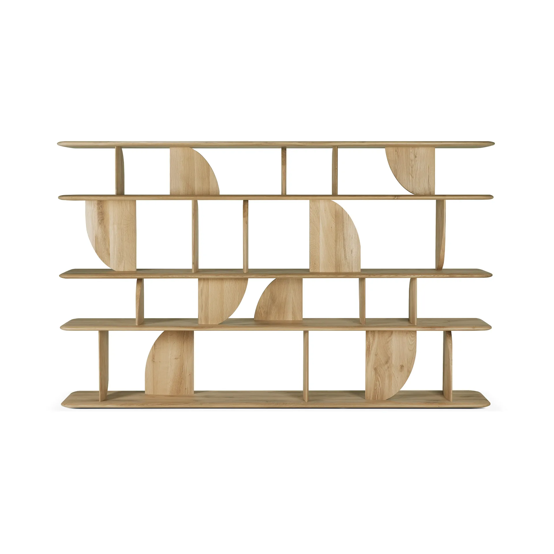 Geometric shelf, Oak Ethnicraft