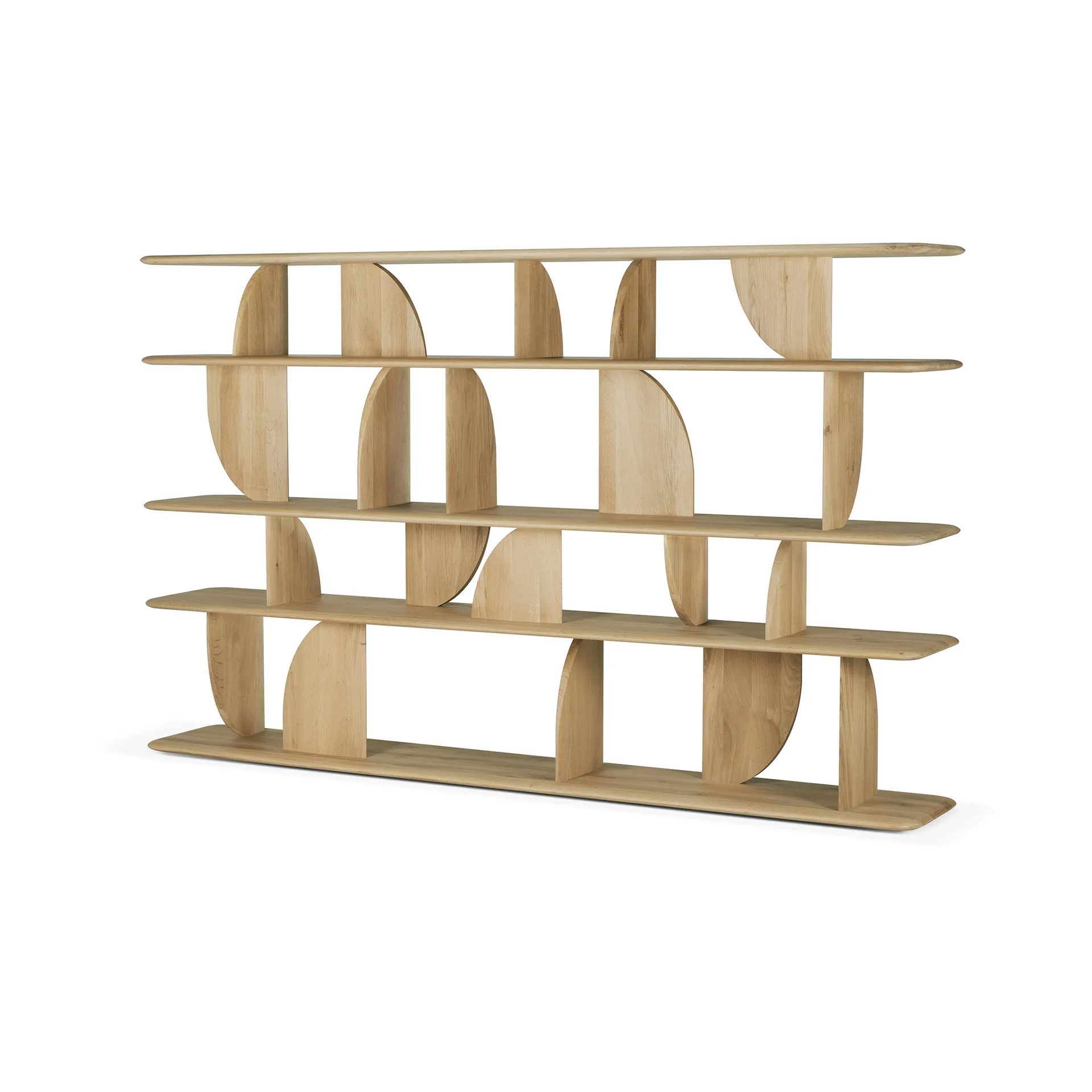 Geometric shelf, Oak Ethnicraft