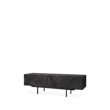 Graphic media cabinet - Black 162 cm - Ethnicraft