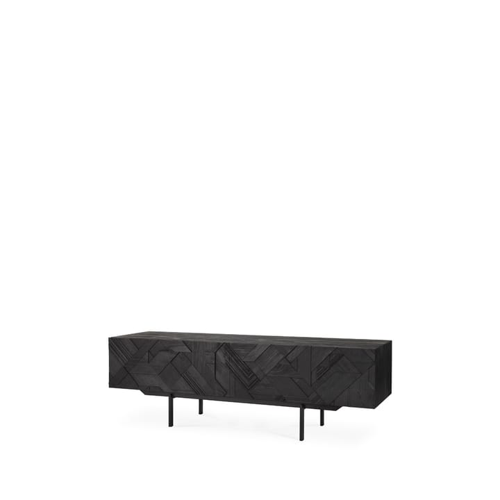 Graphic media cabinet, Black 162 cm Ethnicraft