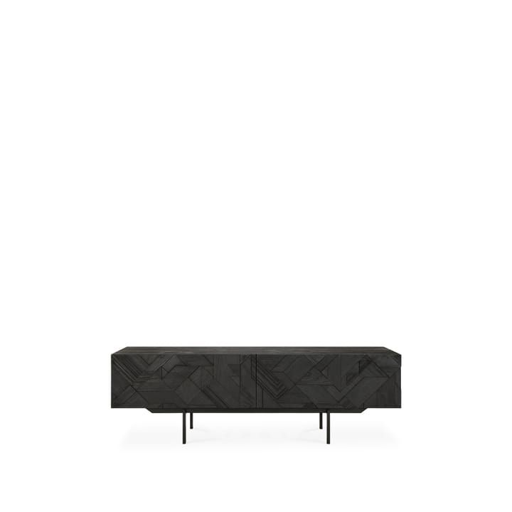 Graphic media cabinet - Black 162 cm - Ethnicraft