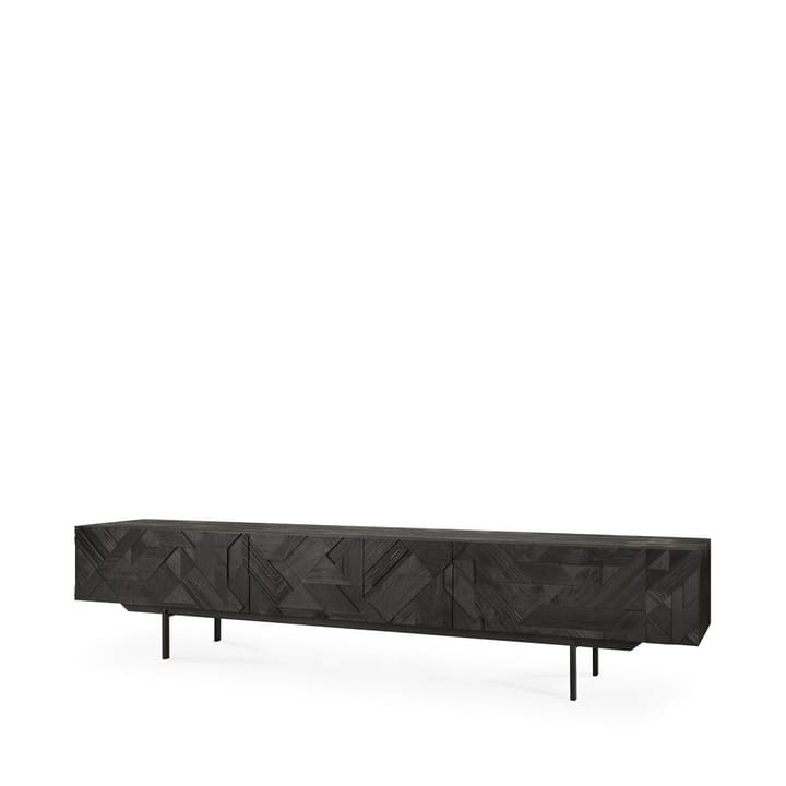 Graphic media cabinet, Black 242 cm Ethnicraft