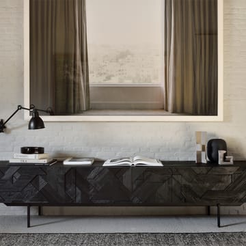 Graphic media cabinet - Black 242 cm - Ethnicraft