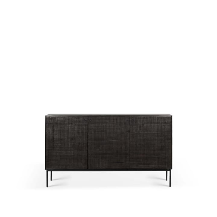 Grooves sideboard - Black 3 doors - Ethnicraft
