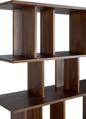 Irregular shelf - Dark stained teak small - Ethnicraft