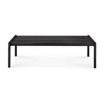 Jack outdoor coffee table black stained teak - 120x65 cm - Ethnicraft