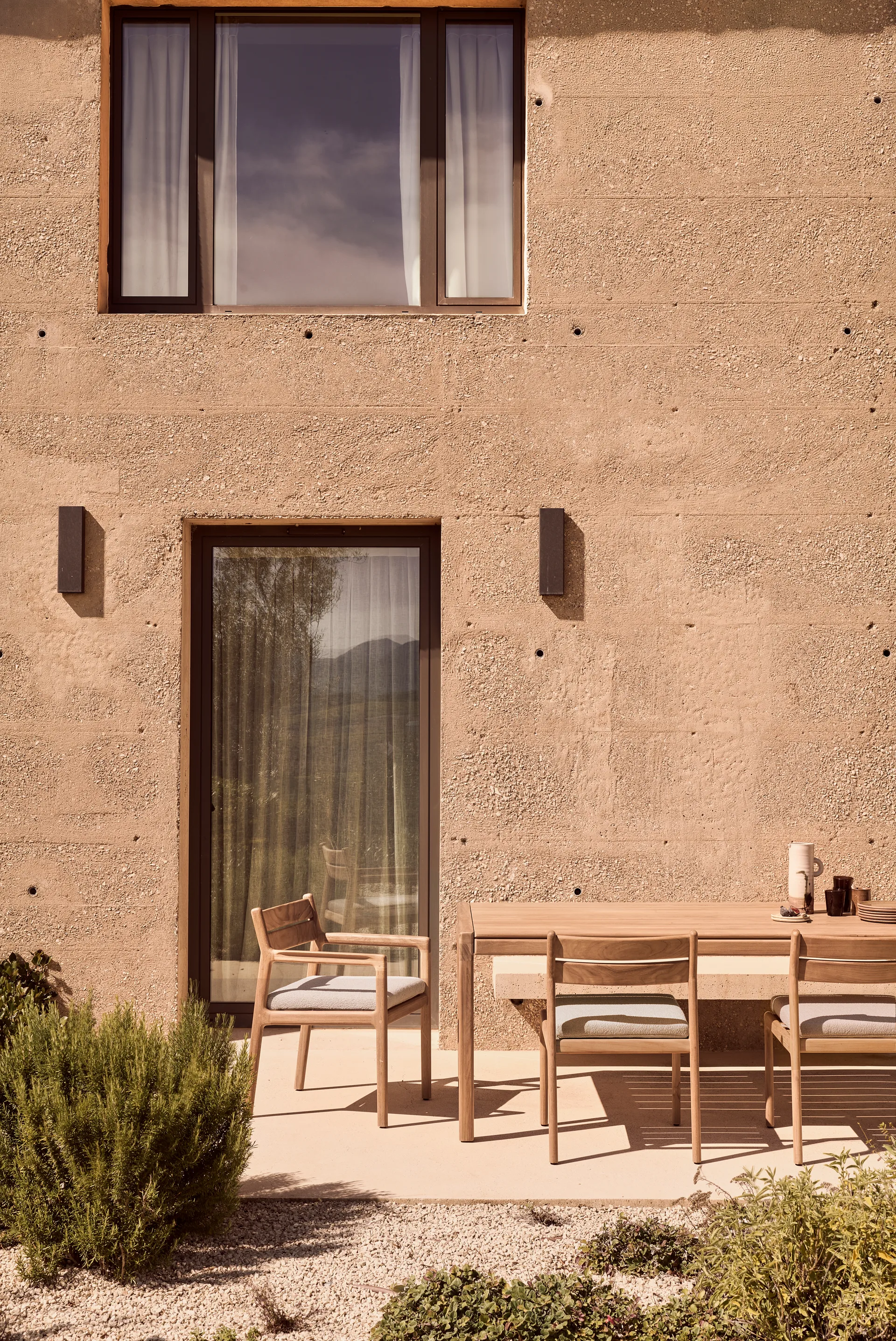 Jack Outdoor Dining armchair, Natural Ethnicraft