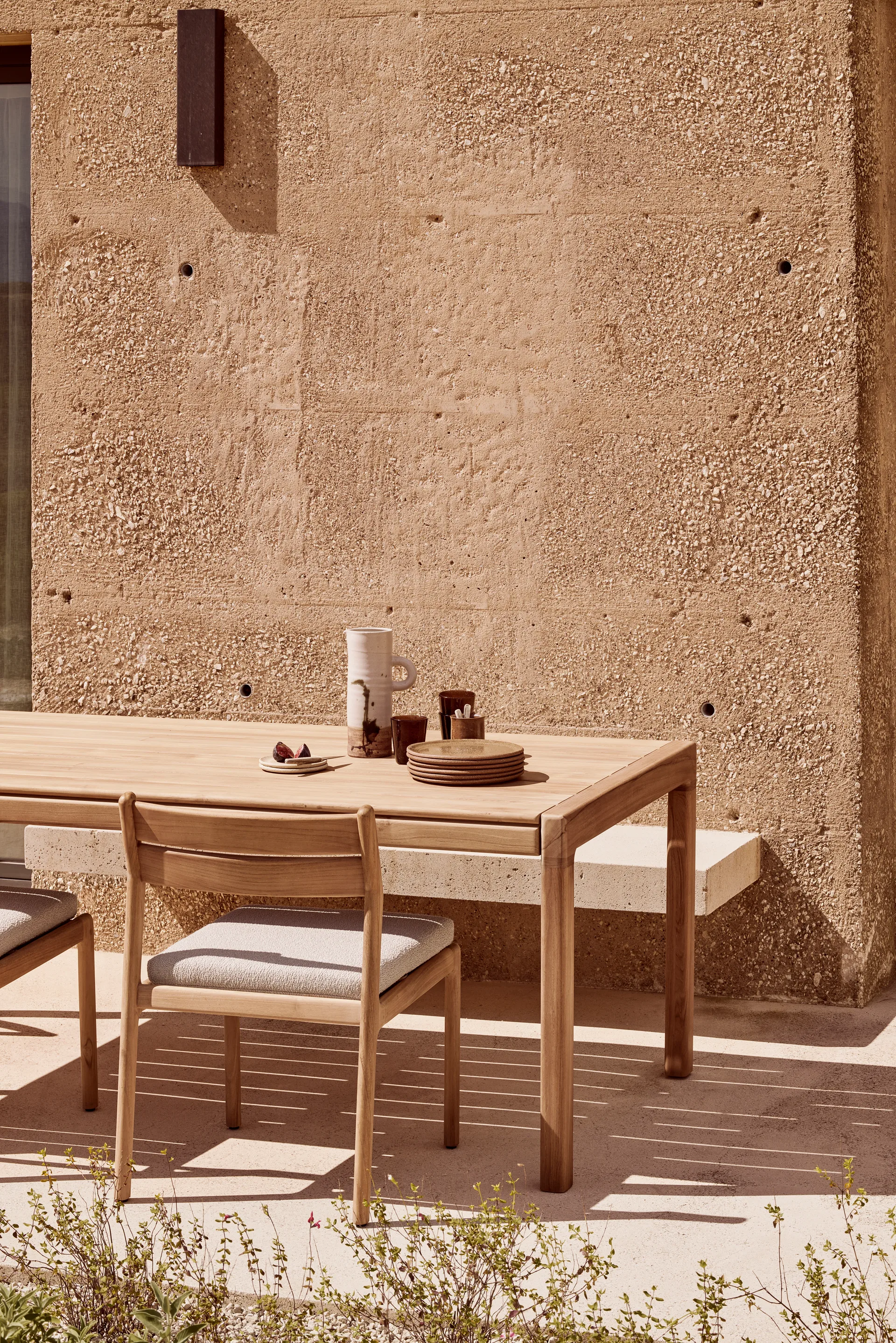 Jack Outdoor Dining chair, Off-white Ethnicraft