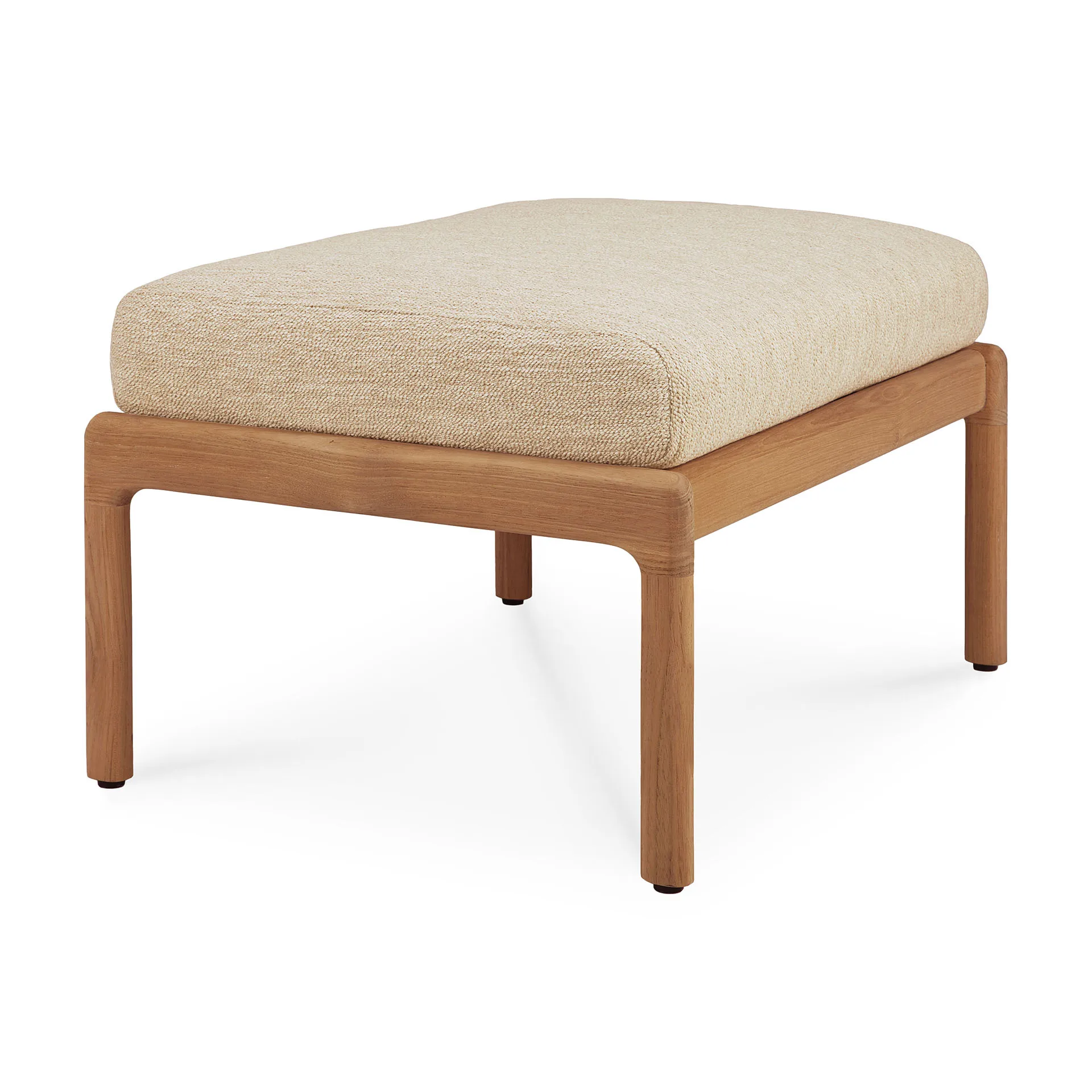 Jack outdoor footstool teak, Natural Ethnicraft