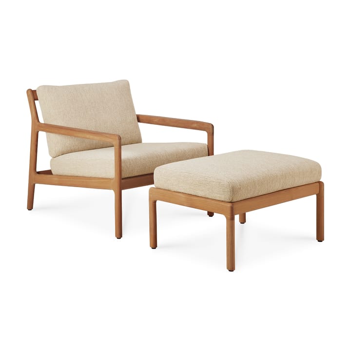 Jack outdoor footstool teak, Natural Ethnicraft