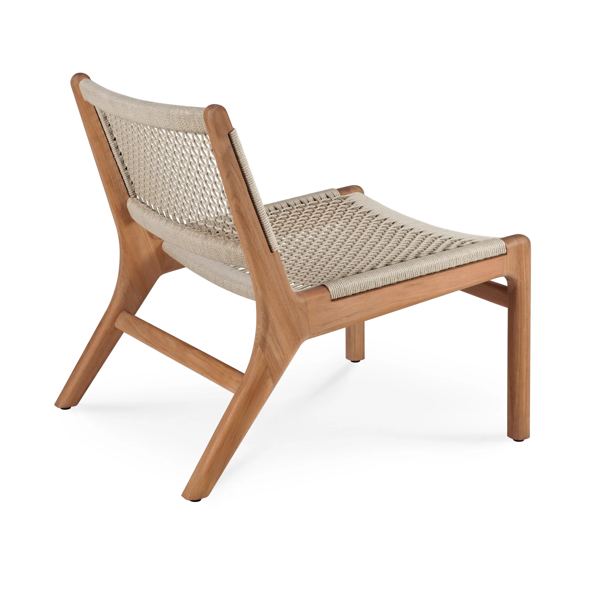 Jack outdoor lounge armchair teak, Beige Ethnicraft
