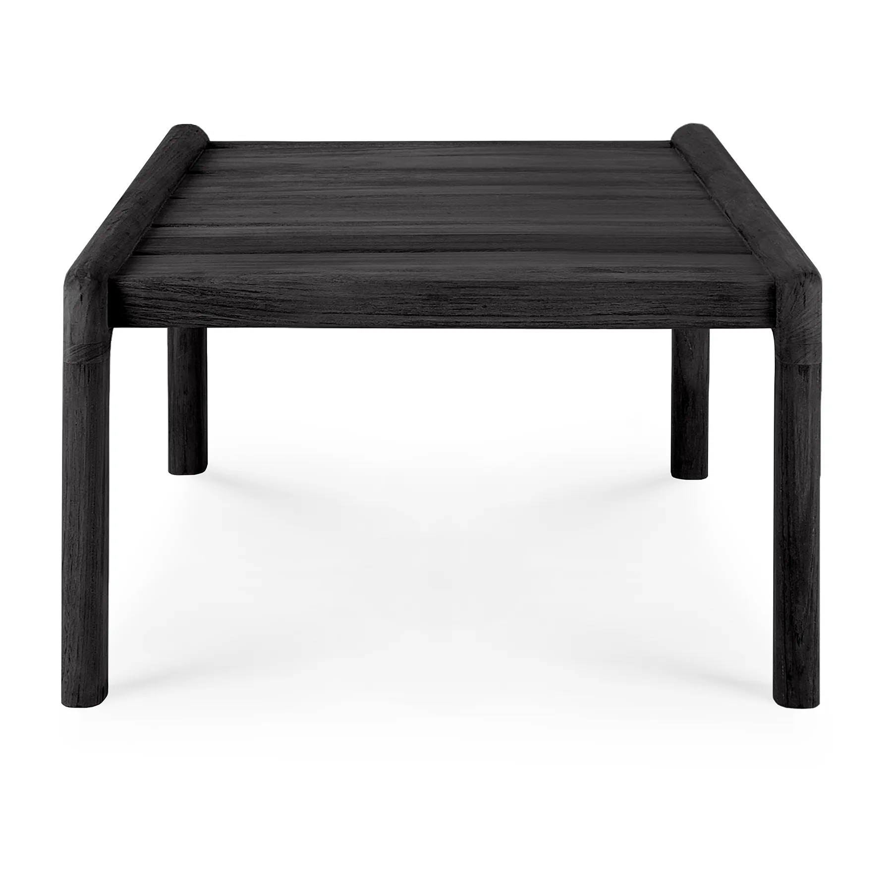 Jack outdoor side table black stained teak, 54x54 cm Ethnicraft