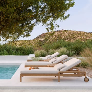 Jack outdoor sunbed teak - Excl. cushion - Ethnicraft