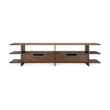 Kabuki media unit - Dark stained teak - Ethnicraft