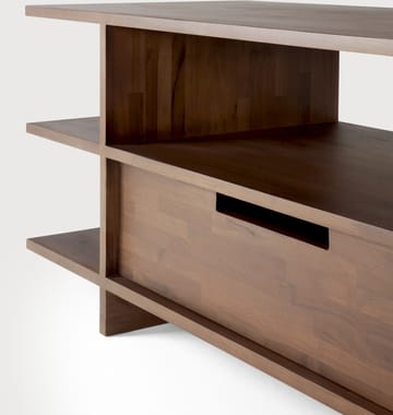 Kabuki media unit - Dark stained teak - Ethnicraft