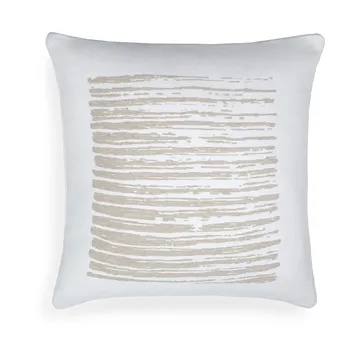 Linear square pillow 50x50 cm - White - Ethnicraft