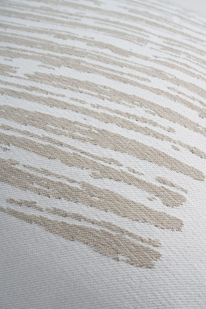 Linear square pillow 50x50 cm, White Ethnicraft