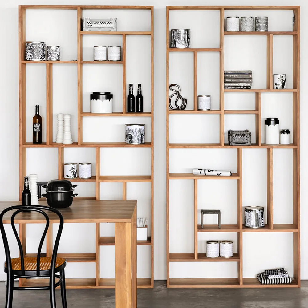 M Rack bookshelf large, Teak Ethnicraft