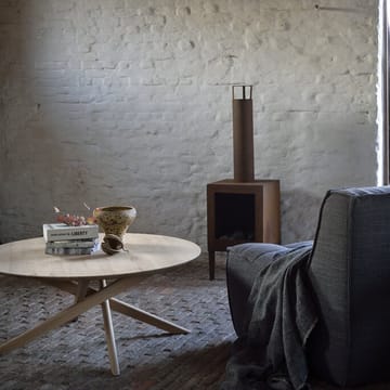 Mikado coffee table Ø100 cm - Oak wax oil round - Ethnicraft