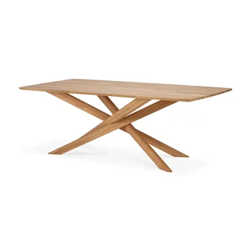Mikado outdoor dining table teak - 203x104 cm - Ethnicraft