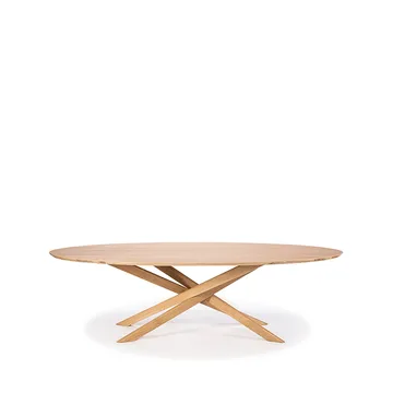 Mikado oval dining table - Hardwax oiled oak - Ethnicraft