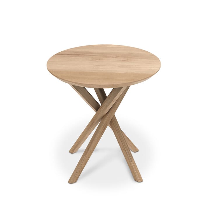 Mikado side table 50x50 cm - Oak wax oil - Ethnicraft