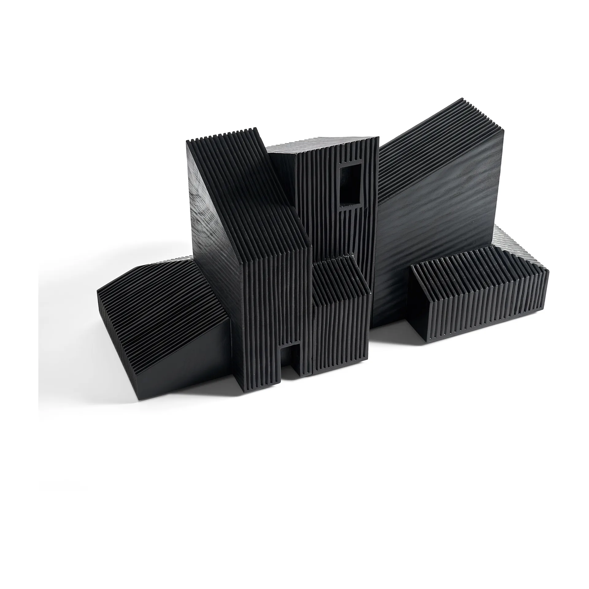 Modern farmhouse object, Mahogany black Ethnicraft