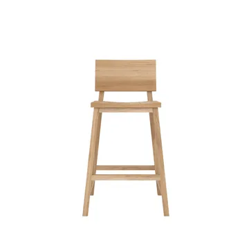 N3 barstool - Oak wax oil 49x50 cm - Ethnicraft