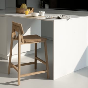 N3 barstool - Oak wax oil 49x50 cm - Ethnicraft