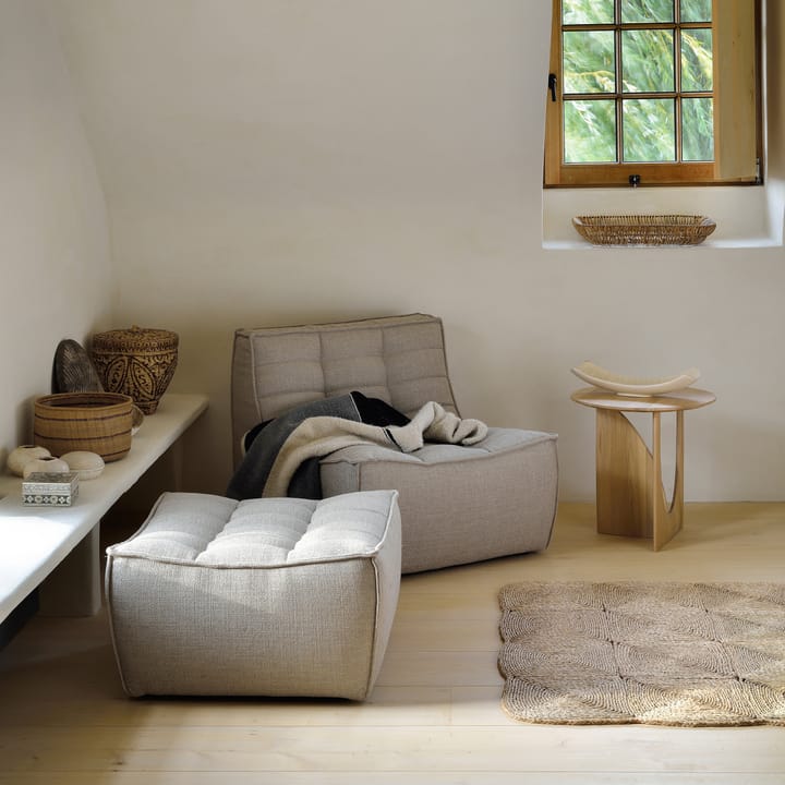 N701 armchair, Fabric beige Ethnicraft