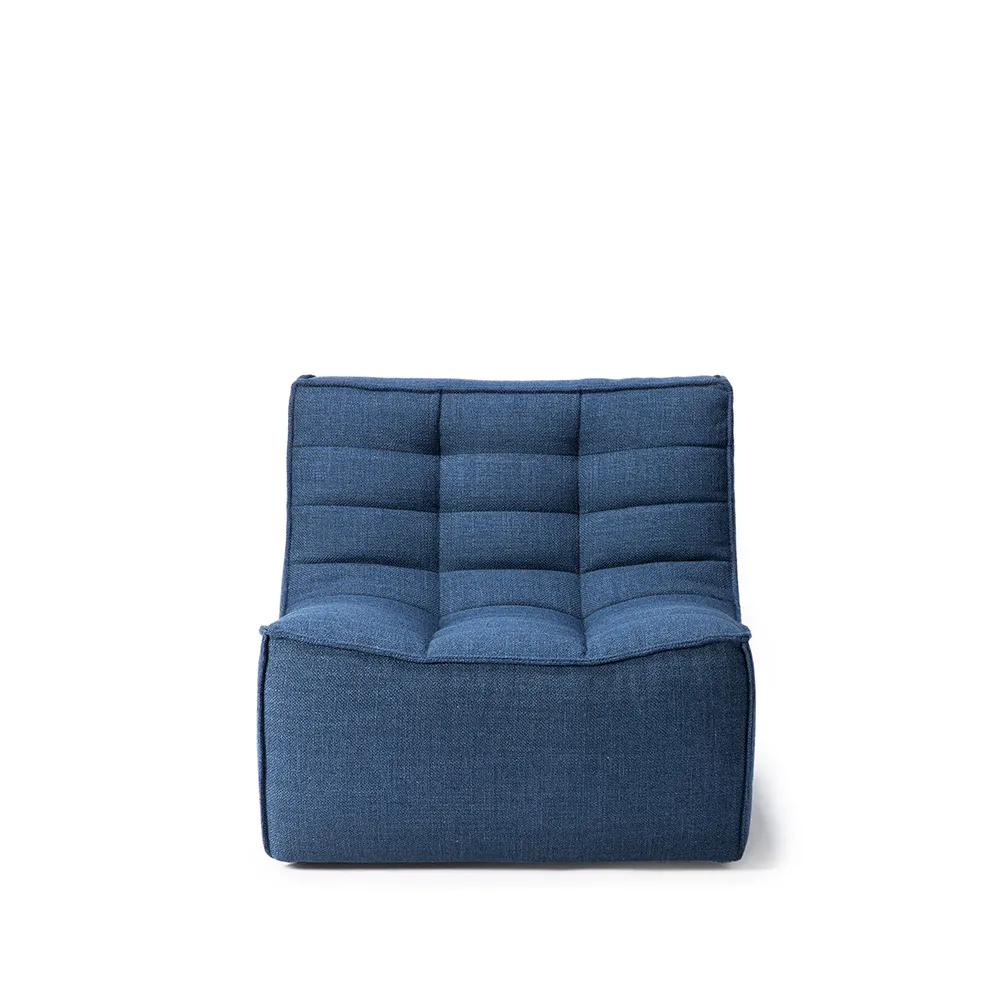 N701 armchair, Fabric blue Ethnicraft