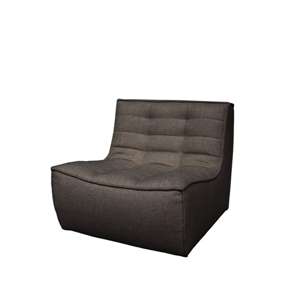 N701 armchair, Fabric dark grey Ethnicraft
