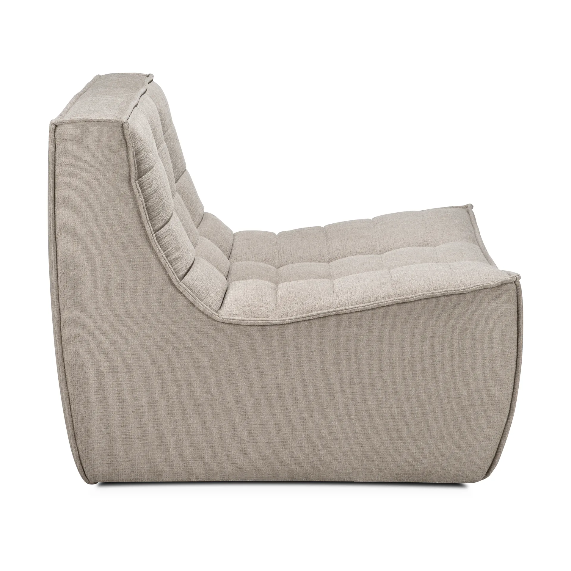 N701 armchair, Fabric Ecru beige Ethnicraft