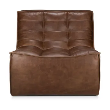 N701 armchair - Leather Chestnut - Ethnicraft