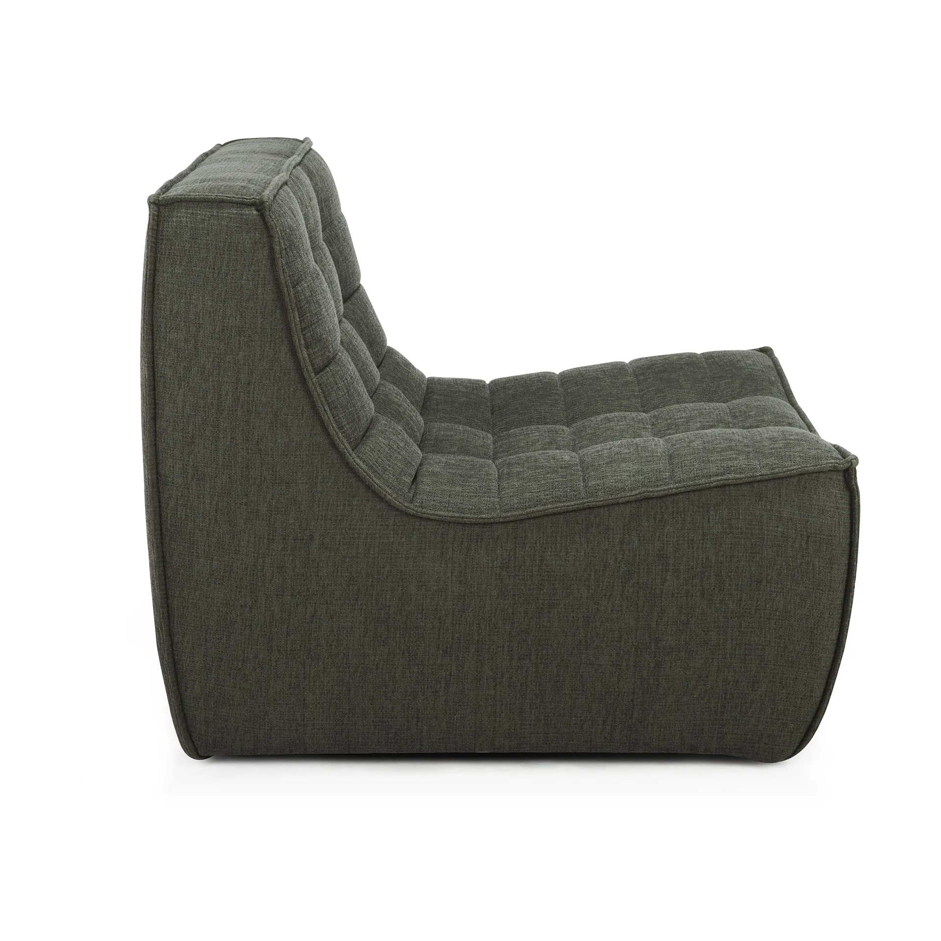 N701 armchair, Moss Eco fabric Ethnicraft