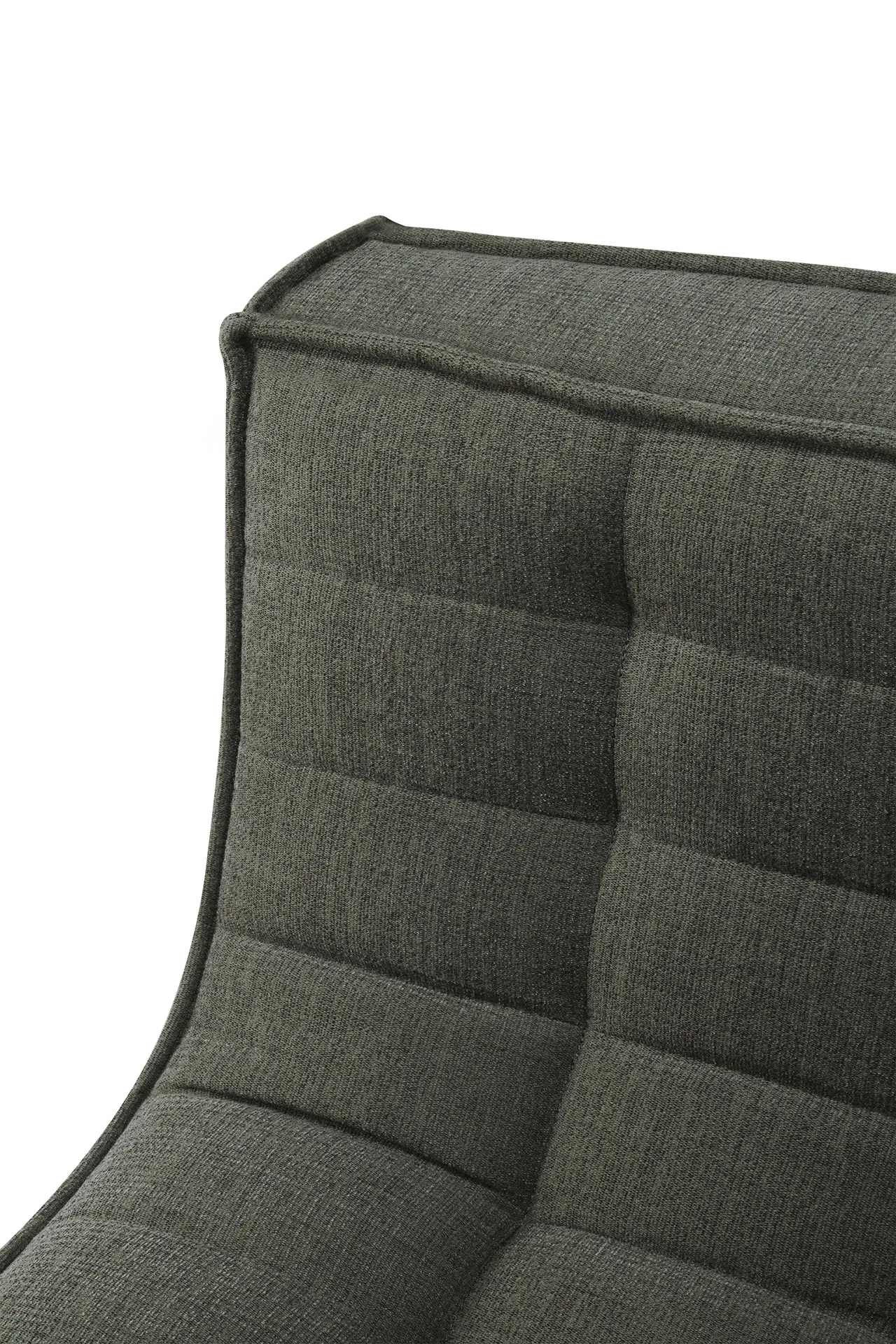N701 armchair, Moss Eco fabric Ethnicraft