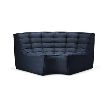 N701 corner module rounded 90° - Graphite Eco - Ethnicraft