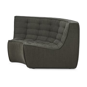 N701 corner module rounded 90° - Moss Eco fabric - Ethnicraft