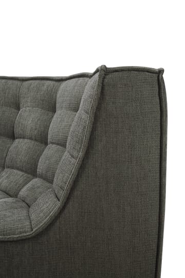 N701 corner module rounded 90° - Moss Eco fabric - Ethnicraft