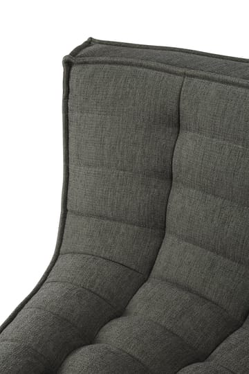 N701 corner module rounded 90° - Moss Eco fabric - Ethnicraft
