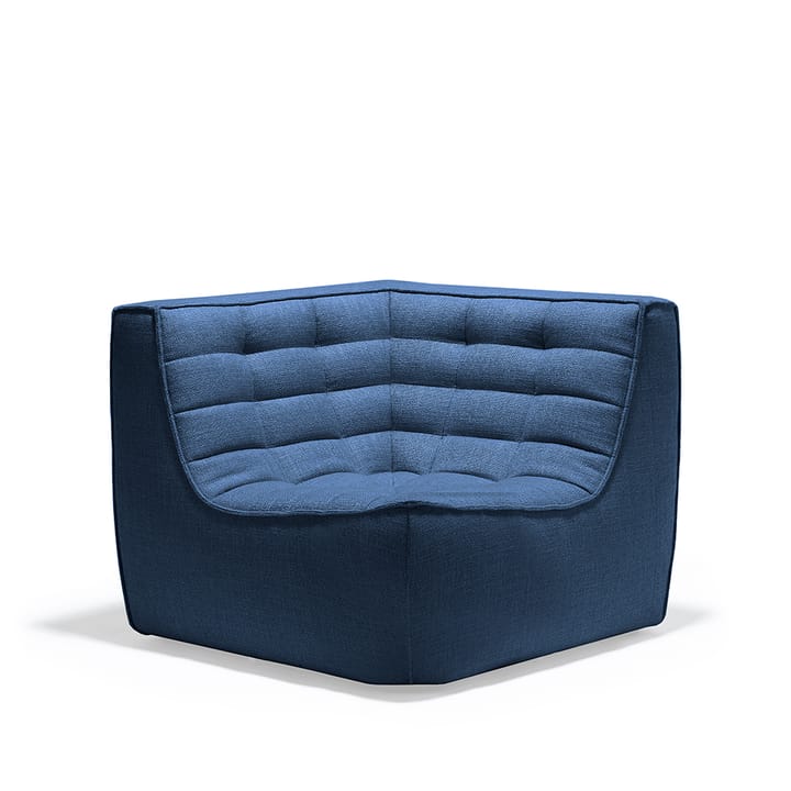 N701 corner module straight - Fabric blue - Ethnicraft