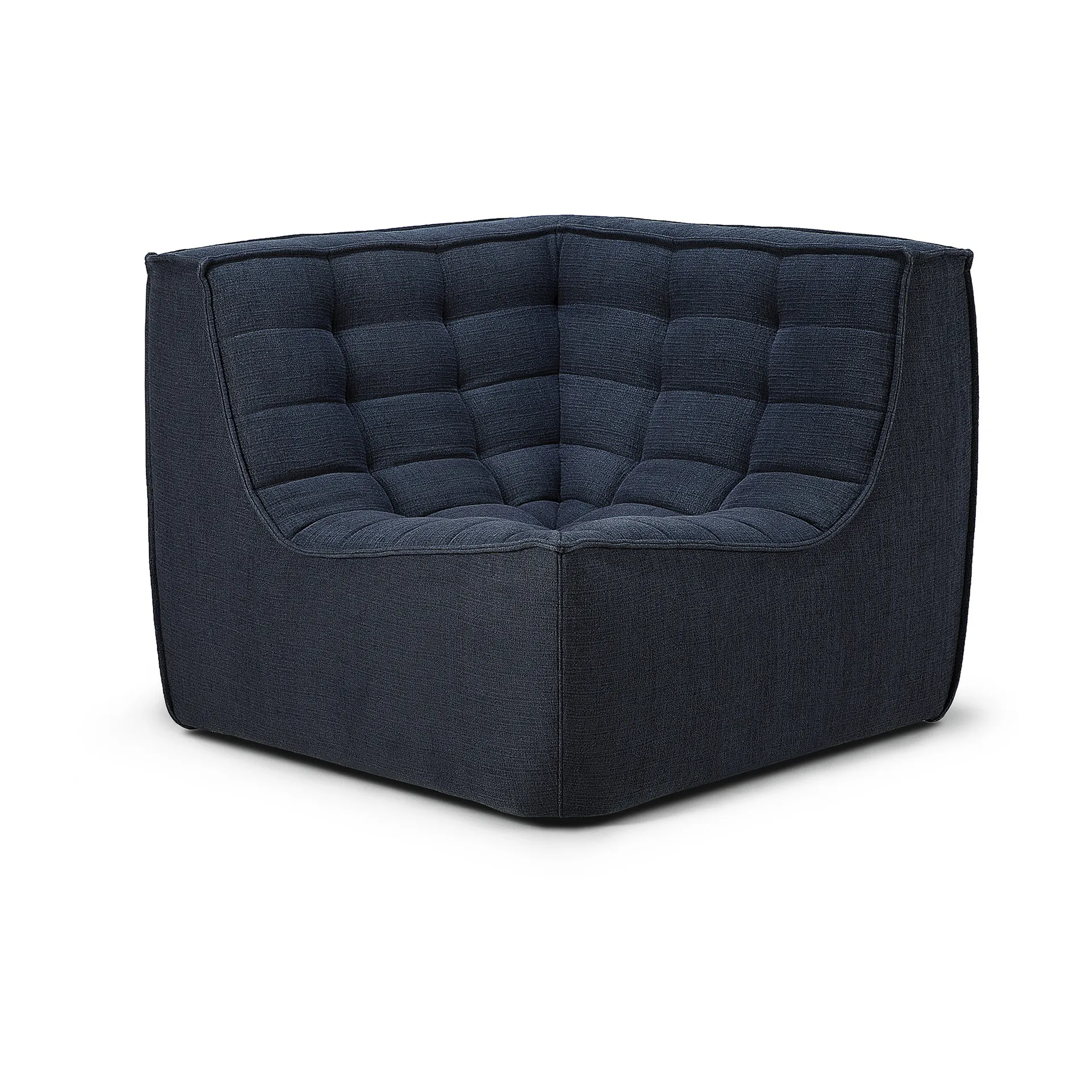 N701 corner module straight, Graphite Eco Ethnicraft