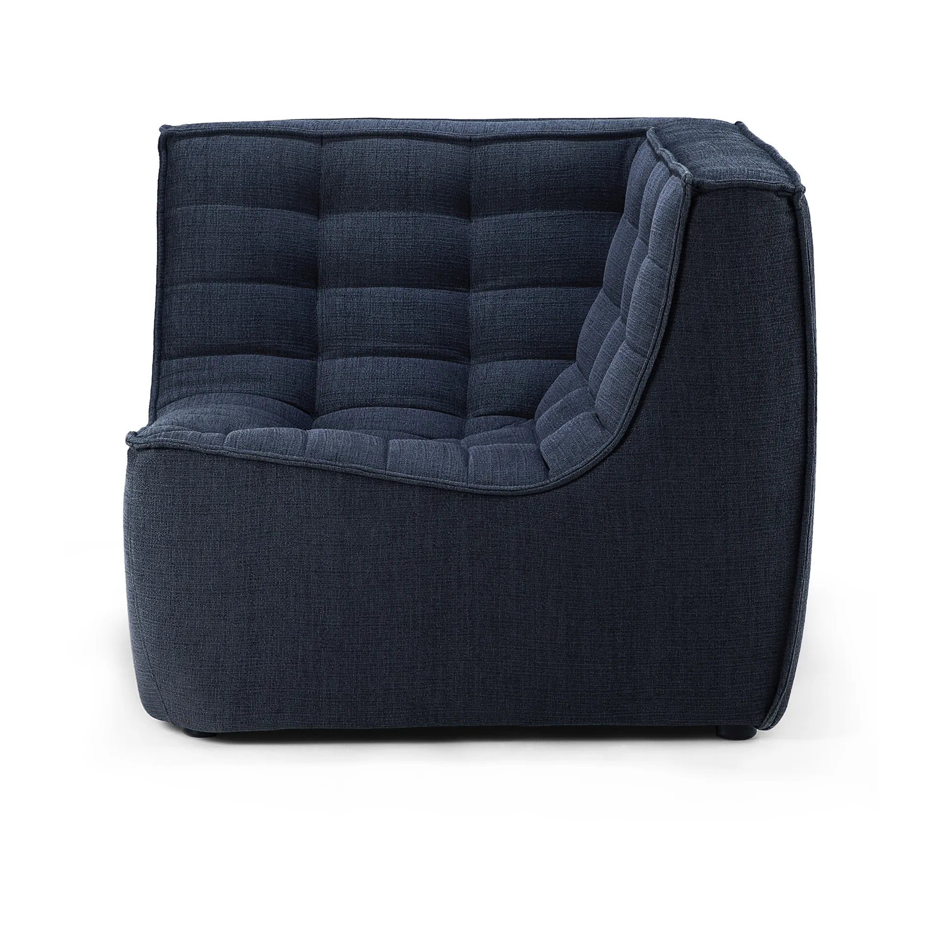 N701 corner module straight, Graphite Eco Ethnicraft