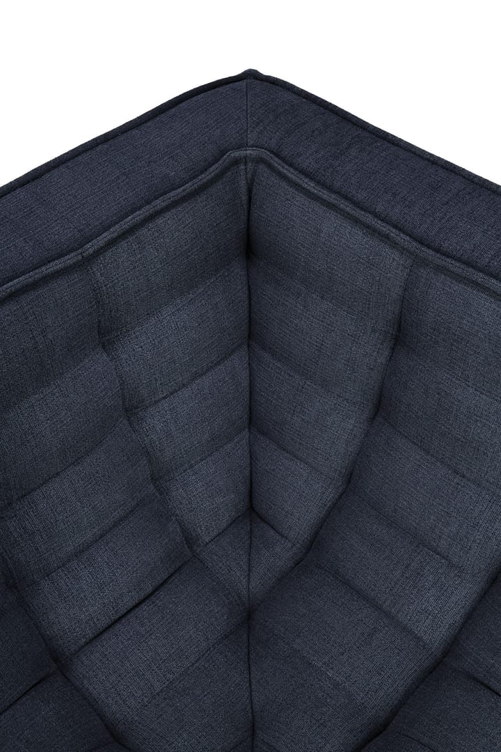 N701 corner module straight, Graphite Eco Ethnicraft