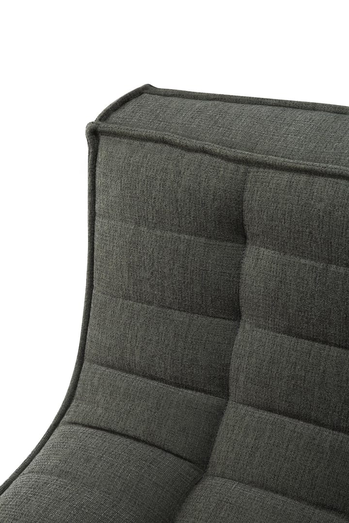 N701 corner module straight, Moss Eco fabric Ethnicraft