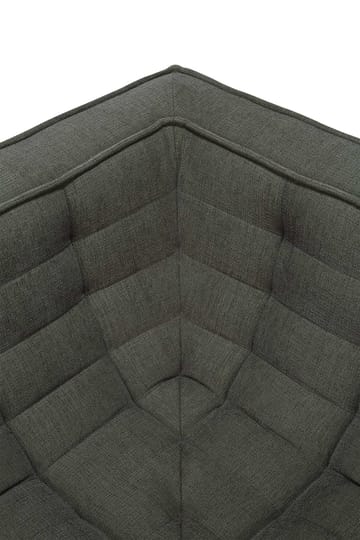N701 corner module straight - Moss Eco fabric - Ethnicraft