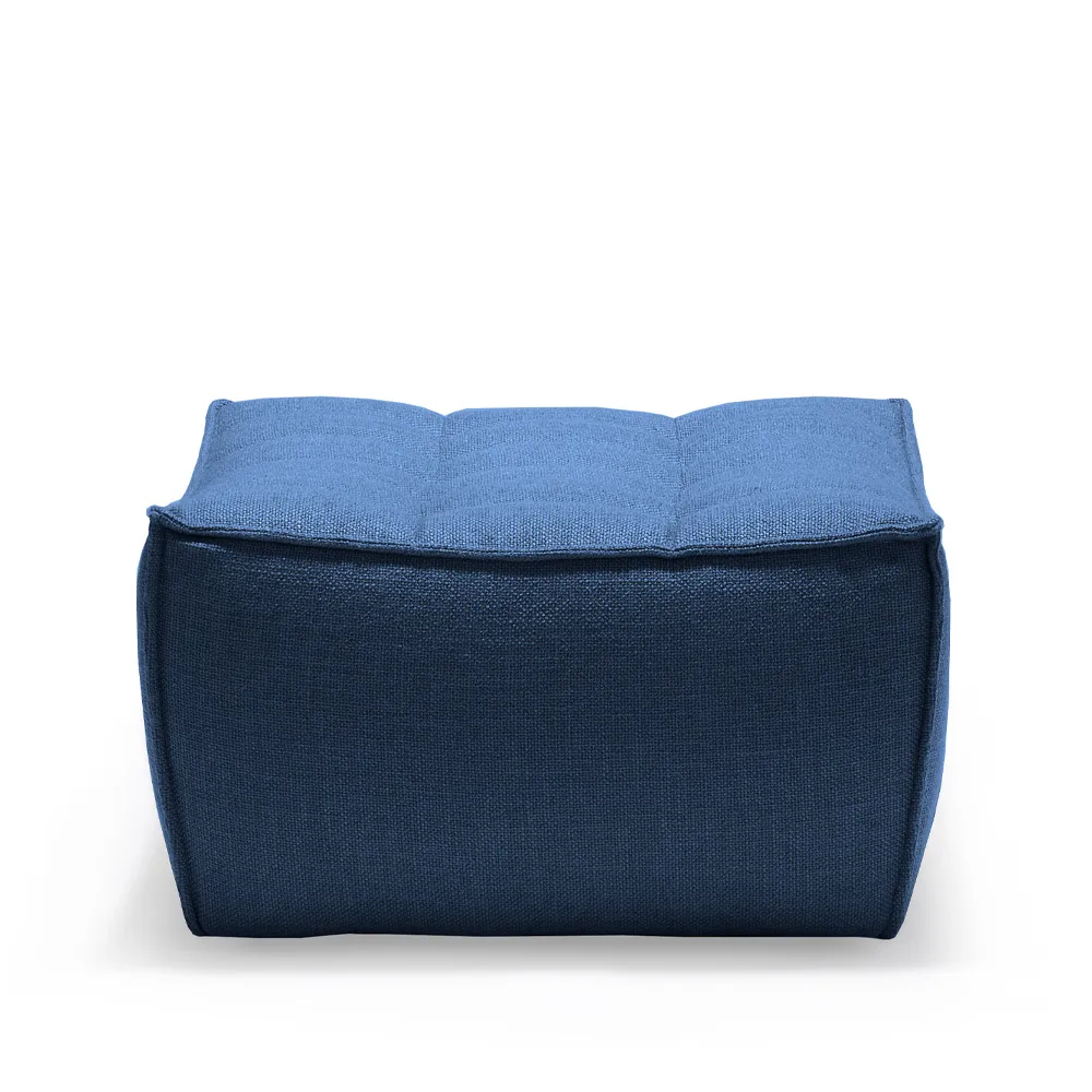N701 footstool 70x70 cm, Blue Ethnicraft