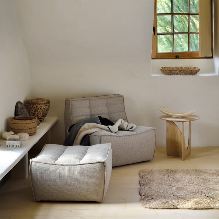 N701 footstool 70x70 cm, Blue Ethnicraft