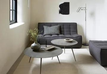 N701 footstool 70x70 cm - Dark grey - Ethnicraft